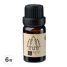 피톤이오 피톤치드 편백오일 국내산, 피톤치드 심재편백오일, 6개, 50ml