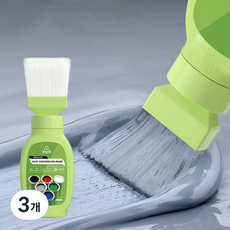 하비앤하트 붓 타입 녹전환 녹제거 페인트 녹방지 방청 금속 철재 초강력 녹제거제, 3개, 500g, 그레이