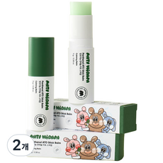 앙또미뇽 판테놀 스틱밤 아토 아기 진정 멀티밤 수딩밤, 2개, 11g