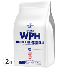 마이백 더블유피에이치 웨이 가수분해유청단백 단백질 보충제 WPH, 2개, 1kg