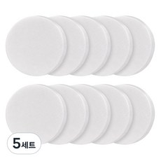 뮤즈 고밀도 압축 원형 우드락 5T 10개입 / 지름 7.5cm DIY 만들기재료, 5세트, 5mm
