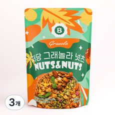 벨라 저당 그래놀라 시리얼 넛츠 오리지널, 3개, 200g