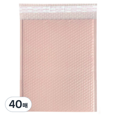 라인하임 뽁뽁이 에어캡 PE 안전봉투 핑크, 40매