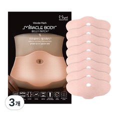 마이미 미라클바디 복부 슬리밍 패치 [5대임상+특허성분+특허공법] DIET WONDER PATCH 셀룰라이트 뱃살패치 남녀공용/ 뱃살~쏙쏙 라인관리 붓기완화 바디슬리밍, 8개입, 3개 8개입, 3개