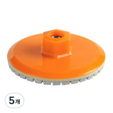 폴리싱 패드 대리석 타일 일체형 연마석 4인치 M10 전문가용, 5개