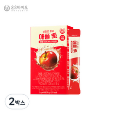 [온유바이오] 유기농 애사비 난말토 함유 애플 톡, 2박스, 14회분