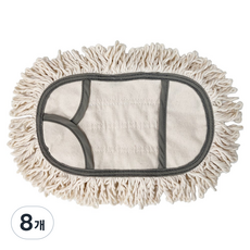 필굿리빙 방걸레 밀대걸레 리필 면방걸레, 8개