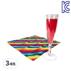 JL매직 [KC인증] JL매직 마술사의 신호에 따라서 물의 색이 바뀌는 마술 컬러체인지샴페인(실크포함), 3세트