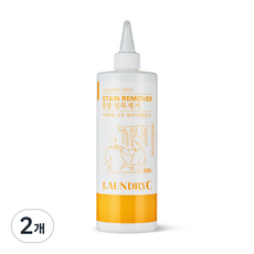 짬뽕 마라탕 김치국물 일부이염얼룩 런드리씨 얼룩제거제 세이퍼, 500ml, 2개
