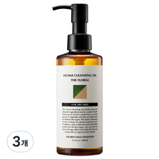 소소코 블랙헤드 제거 아로마 블렌딩 플로럴 클렌징 오일 건성피부용, 3개, 200ml