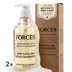 미용실 약산성 탈모샴푸 포스나인, 500g, 2개