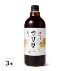 안동 생강청 생강차 생강원액 생강엑기스, 1L, 1개입, 3개