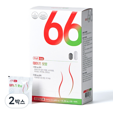 데이즈핏핏 다이어트보조제 콜레우스포스콜리+녹차추출물+자일로올리고당, 2박스, 66회분