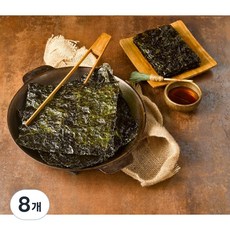 본손구이김 맥반석 즉석 구운김, 8개, 35g