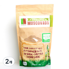 팜플러스 유기농 마스코바도 1kg, 2개