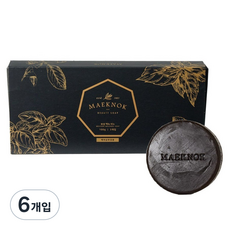 보성맥녹비누 어성초 클렌징 얼굴 세안 비누 샴푸바, 100g, 6개입