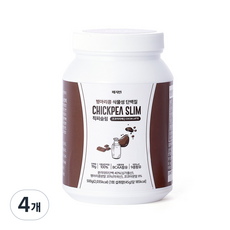 베지빈 병아리콩 식물성 단백질쉐이크 한끼식사대용 코코아맛, 4개, 500g