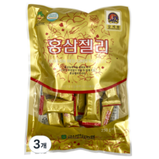 [금산인삼농협] 6년근 홍삼 젤리, 3개, 250g