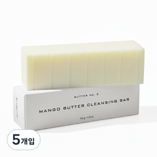 솝틱 망고버터 호호바 클렌징바 비누 올인원, 5개입, 150g