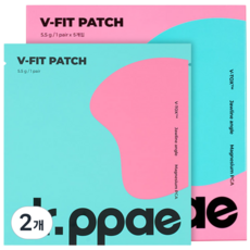 닥터빼 턱살제거 윤곽패치 V-Fit 브이핏 패치, 2개, 5개입