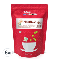 [본사직영] 다예 맛있는100프로 캐모마일차 생분해 삼각티백, 50g, 50개입, 6개