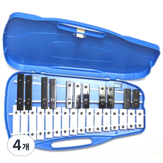 명창 실버스타 공명 실로폰 27키(진청색)피아노 건반 스타일 [실.채음판], 4개, 청색, 27판