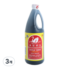 필리핀 실버스완 양조 간장 1000ml, 3개, 1L