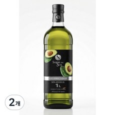 [재입고할인중] 사보르델수르 아보카도오일 대용량 스페인산, 2개, 1L