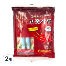 [농협] 함평 나비골농협 국산 고춧가루 스틱 (10g*10스틱), 2개, 100g