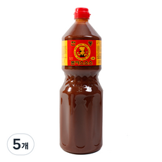 하나 전통돈까스소스, 5개, 1.8L