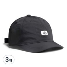 아이픽스 러닝 숏챙모자 힙한 감성 초경량, Black, 3개