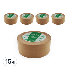 팩센스 크라프트 종이 박스테이프 (48mm)*(40m), 15개