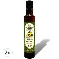 리모나다 최상급 엑스트라버진 HASS 품종 100% 냉압착 아보카도오일, 2개, 250ml