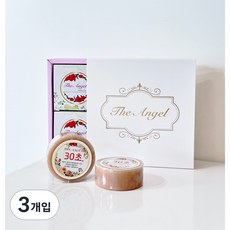 비누 명장이 만든 더 엔젤 미네랄 천연 수제 비누 포졸란 규소 비누 미네랄 비누, 3개입, 100g