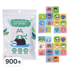 헬릭스케어 썸머 패치 스티커 날벌레 기피제 대용량세트, 혼합, 900개