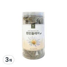 양원농장 더와이 원형통 흰민들레차, 3개, 30개입, 1.2g
