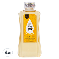 달콤달콤 꿀 사양벌꿀, 1kg, 4개