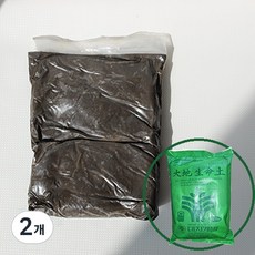 생명토 소포장 1kg 가든파릇, 900g, 2개