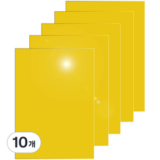 다한진 컬러 아크릴 A4(210mm297mm*3T) 두께3mm 미술용 그리기판 DIY용, 10개, 노랑색
