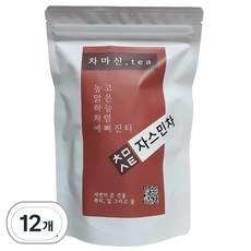 차마신티 자스민차 티백 깔끔한 맛의 자스민우롱 블렌딩차, 12개, 50g, 50개입