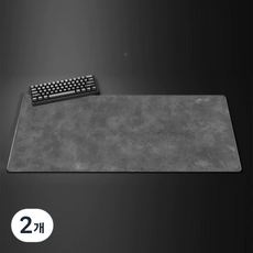 그레이계열 게이밍 장패드 마우스패드 400X900X4MM, 2개, 10 그림
