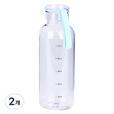 국산 밀크보틀 휴대용 물병 물통 등산 스포츠 에코젠 안심소재 BPA free, 2개, 600ml, 08 스카이600