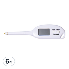 칼더 고급형 디지털 염도측정기, 6개, 5%염도측정