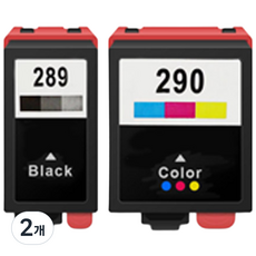 잉크아울렛 엡손 호환잉크 T289 T290 호환잉크세트 Workforce 100 WF100 T2891 T2900 T2950 2950 T289170 T290070 T295000, WF100기종 (T289+T290) 세트, 2개