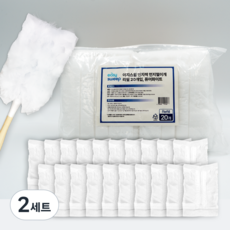 이지스윕 먼지싹 먼지털이 리필 20개입, 2세트, 퓨어화이트