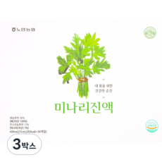 [농협] 국산미나리 진액 선물세트 (HACCP인증), 3박스, 450ml