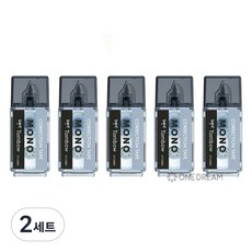 톰보 수정테이프 모노포켓 5mmx4m 5개 세트, 2세트, 블랙 CM5C10
