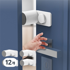 레디박스 프리미엄 부착식 회전 안전 손끼임 방지 도어스토퍼, 12개