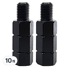헤드웨이 오토바이 야마하 NMAX 사이드 미러 볼트 역역나사 10mm, 10개