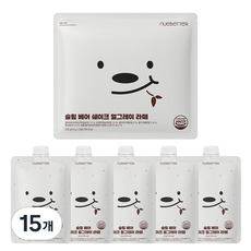 뉴베러 슬림 베어 단백질 쉐이크 파우치, 40g, 15개, 얼그레이